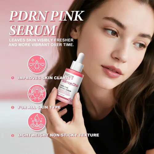 Set Antiedad Pdrn Pink Serum + Crema Colágeno Salmon Dna