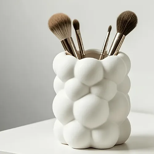 Organizador De Maquillaje De Escritorio White Cloud De 1 Pie White Cloud