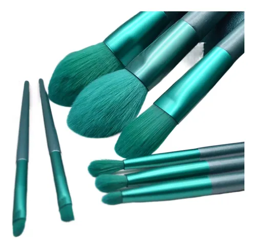 Set De Maquillaje Para Principiantes: Juego De Brochas Suave