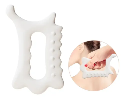 Tabla De Masaje Facial Gua Sha, De Resina, Reduce La Grasa,
