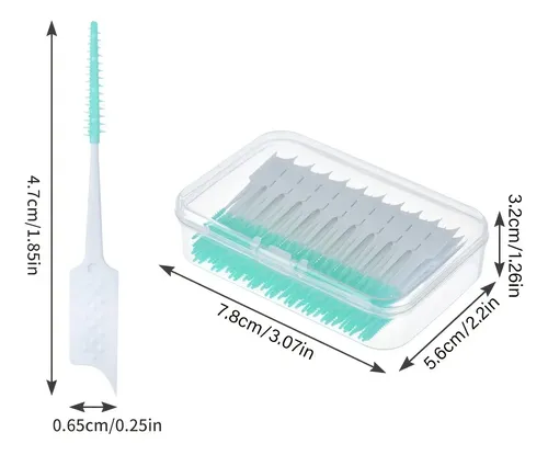 200 Cepillos De Hilo Dental En Mini