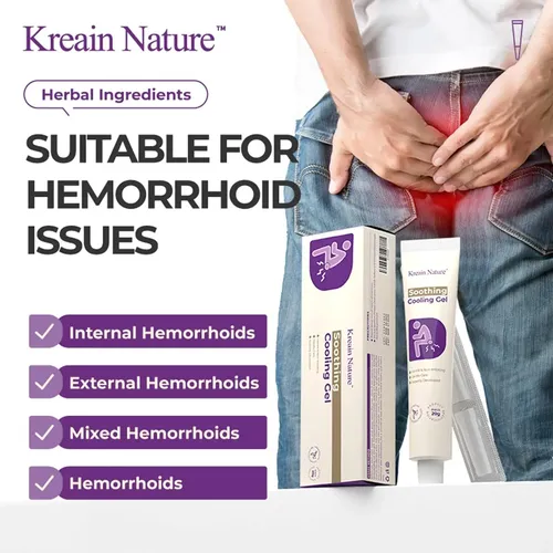 Cjw Mkvf  Crema Calmante Y Refrescante Para Hemorroides, Cc