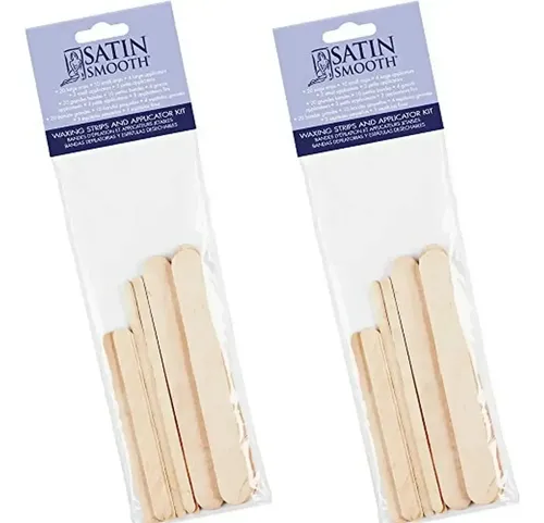 Kit De Tiras Y Barras De Cera No Tejidas Satinadas Y Lisas –