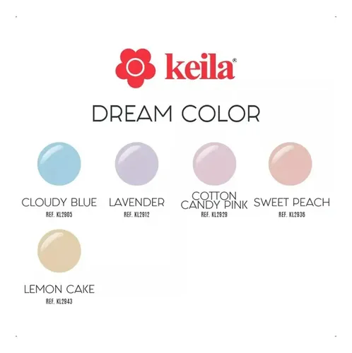 Keila Esmalte Uv/led Coleccion Dream Color 12ml