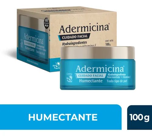 Adermicina Cuidado Facial Humectante Crema x 100g