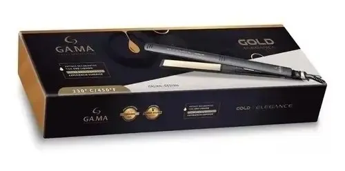 Plancha Pelo Gama Elegance Ptc Gold Patines Cerámica