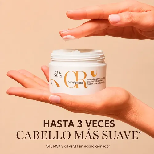 Máscara Capilar Wella Oil Reflections Brillo 150ml