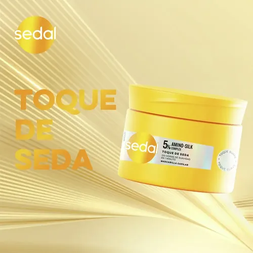 Sedal Mascarilla De Tratamiento Capilar Toque De Seda 300 Gr
