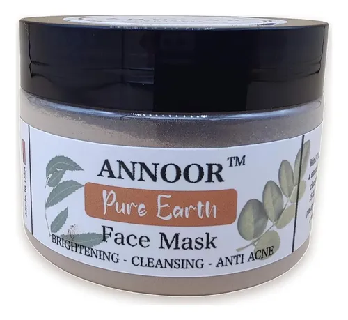 Mascarilla Facial En Polvo Neem Moringa Aloe Turmeric