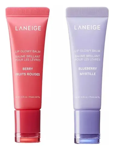 Bálsamo Labial Glowy, 2 Unidades: Hidratante, Brilla