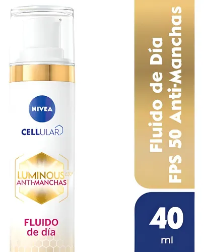 Fluido De Día Nivea Luminous 630 Anti Manchas Fps50 40ml