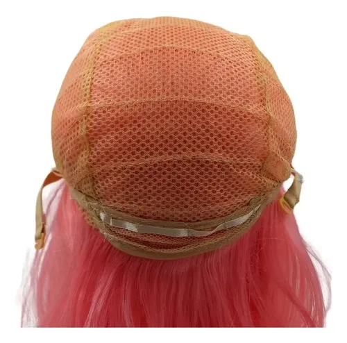 Peluca 40cm Corta Bob Carre Simil Natural Diaria Teatro Tamaño De La Base 40 Cm Tono A15 Rosa Viego