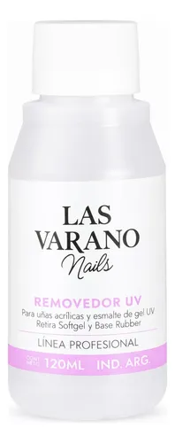 Removedor Para Uñas Semipermanentes Las Varano 100ml