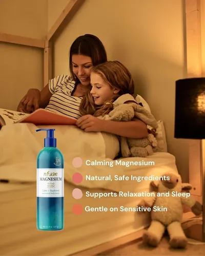 Loción Corporal De Magnesio Natural Nfuse | Mg++ Delivery Te