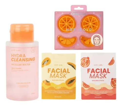 Box De Regalo Skincare City Girl Cuidado Facial Spa Relax