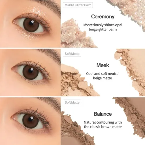 Unleashia Glitterpedia Eye Palette Maquillaje Sombras Ojos No. 2 All Of Brown