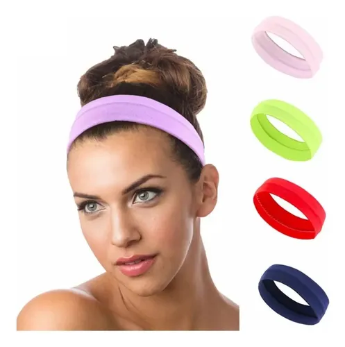 Diademas Elásticas, Bandas Deportivas Para El Pelo