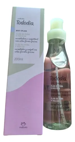 Natura Tododia Body Splash, flor de pera y melisa, 200 ml