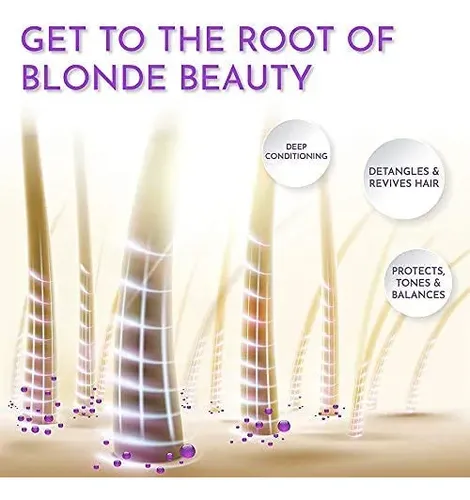 Artnaturals Purple Hair Mask Para Cabello Rubio, Plateado Y.