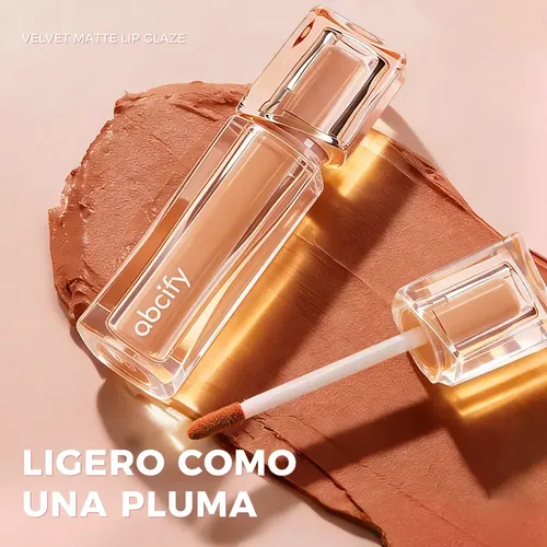 Lapiz Labial Abcify Velvet Matte 24hr Lip Glaze Vitamina E