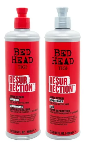 Kit Tigi Bed Bead Resurrection Shampoo +acondicionador 400ml