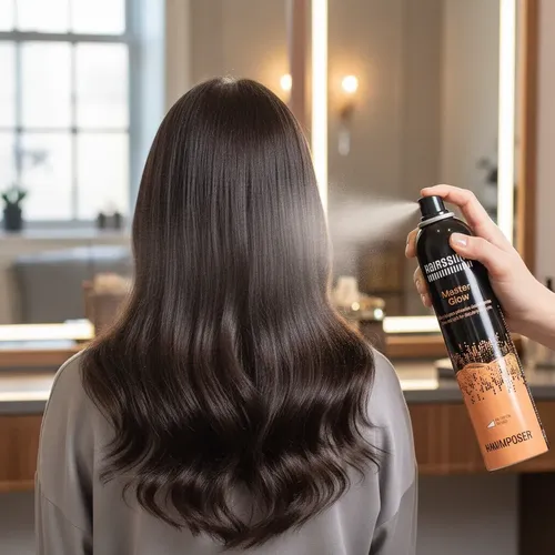 Hairssime Spray Glow Brillo Con Keratina X 372 Ml