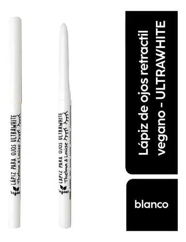 Lapiz Delineador Retractil Para Ojos Blanco Vegano Tyl