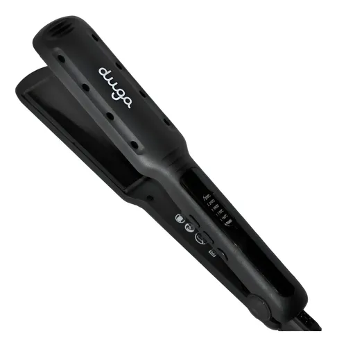Planchita Duga D207 Pelo Humedo Seco Alisados 230c Negra 6c