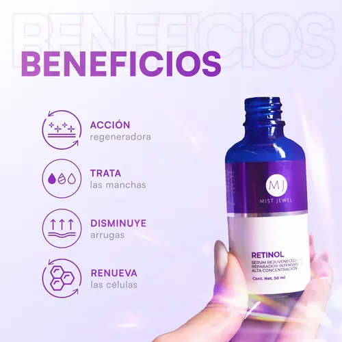 Sérum Facial Ii Mist Jewel Retinol (vit A), Ácido ~