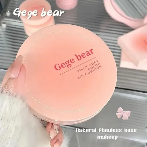 Base Cremosa Cojín De Aire De Color Suave Y Sedoso Gege Bear Tono 01