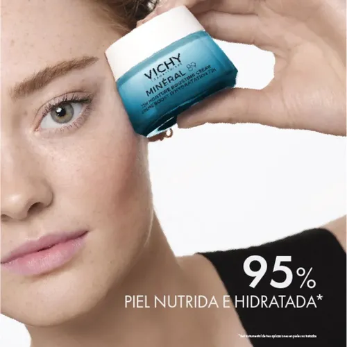Vichy Minéral 89 Crema Hidratante Fortalece Pieles Sensibles