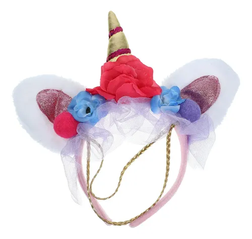 Diadema Con Forma De Unicornio, Cierre De Pelo Con Forma De