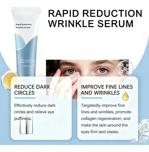 Sérum Reafirmante Instantáneo Para Ojos, Antibolsas, Arrugas