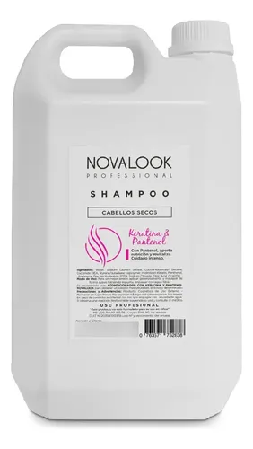 Shampoo Keratina Cab Secos Novalook 2900ml Peluquero