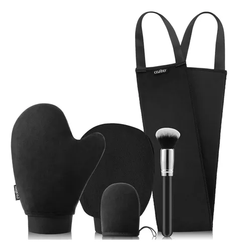 Kit Aplicador De Guantes Autobronceadores Celecily, Juego 5