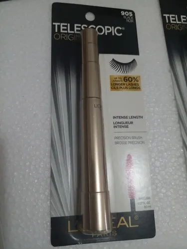 Máscara de pestañas L’Oréal Paris Telescopic Alargadora Blackest Black