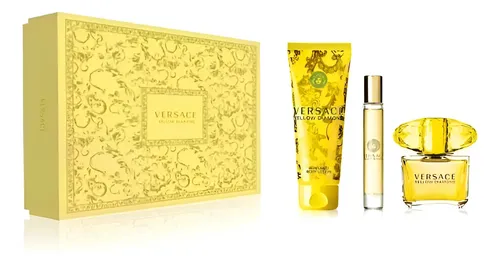 Set Versace Yellow Diamond Eau De Toilette 90ml
