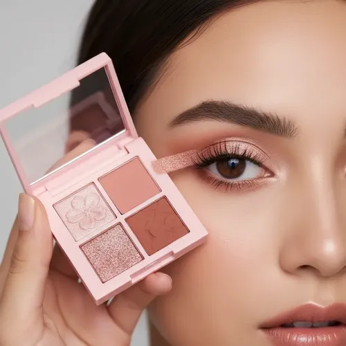 Sakura Novo Paleta 4 Sombras Para Ojos Matte Shimmer