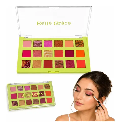 Paleta Sombras Ojos Brillante Mate 18 Tonos Veoquiero