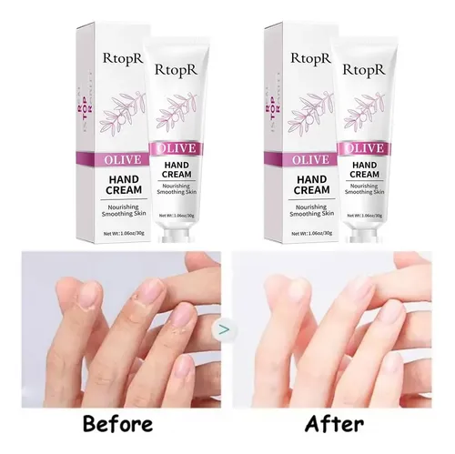 Rtopr Olive Cream For Hands Cream, Humedad, 45 G*2