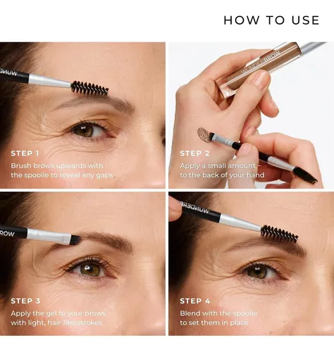 Gel De Cejas Wunderbrow Deep Black/brown