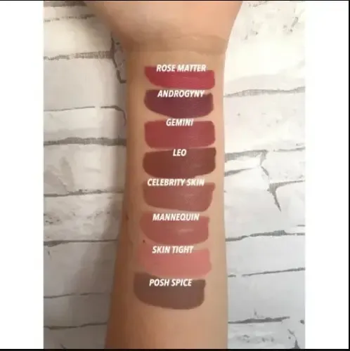 Delineador Lápiz Jeffree Star Rosa Oscuro Mate Velour Lip Liner androgyny