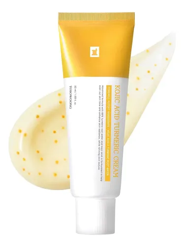 Crema De Hiperpigmentación: 99% De Ácido Kójico Y Cúrcuma (5