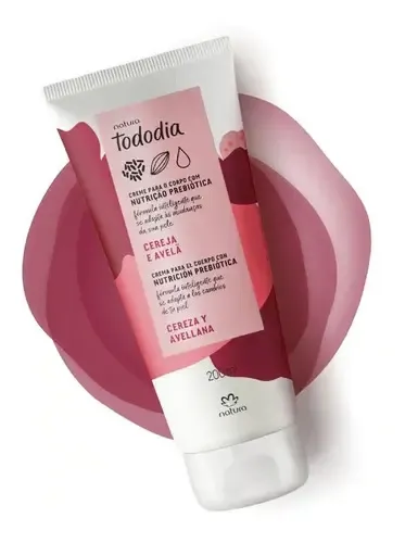 Hidratante Corporal Natura Tododia Cereza y Avellana 200ml Tipo de Envase Pote