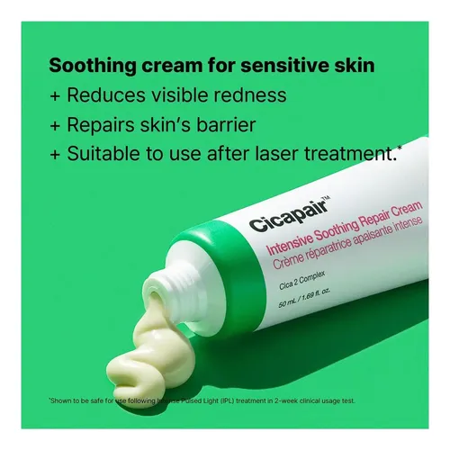 Crema Facial Dr.Jart+ Cicapair Intensiva Calmante para Piel Sensible 50 mL