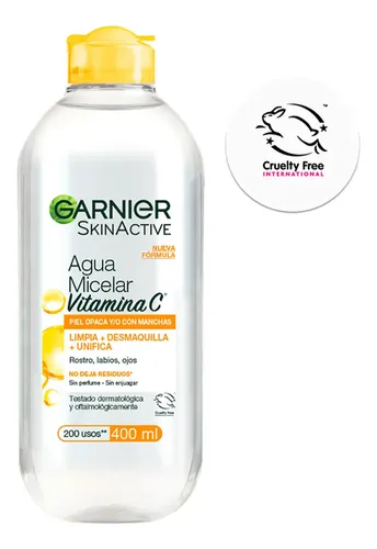 Garnier Skin Active Agua Micelar con Vitamina C 400 ml