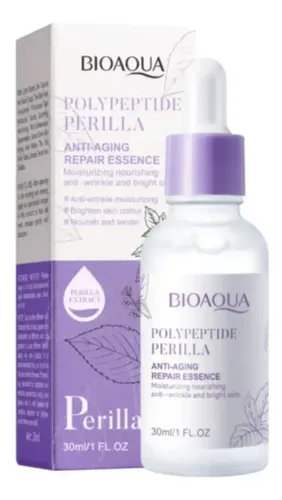 Serum Antiedad Ah Extracto De Perilla Regenerador By Bioaqua Momento de aplicación Día/Noche Tipo de piel Todo tipo de piel