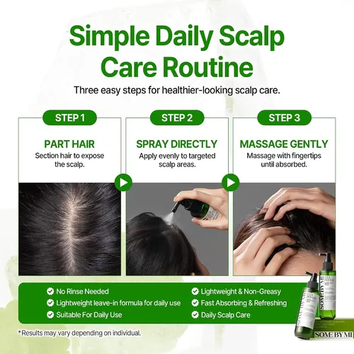Tónico Derma Para Cuero Cabelludo Some By Mi Cica Peptide, 5