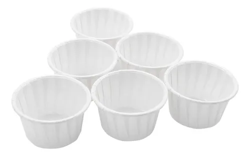 Vaso De Papel Para Depilación Facial Y Nariz, 100 Unidades