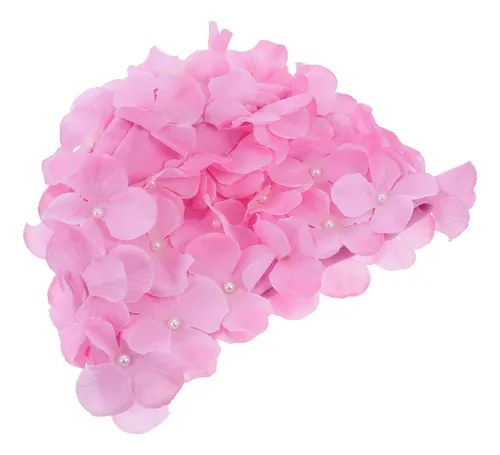 Gorro De Natación Moderno Con Pétalos Florales